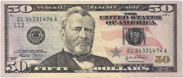 Playable $50 Dollars Stack (100 Bills)